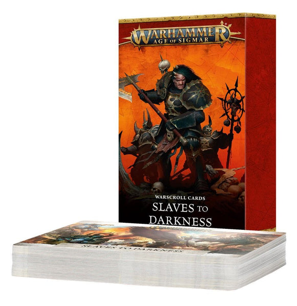 Warscroll Card: Slaves To Darkness Slaves To Darkness Games Workshop 