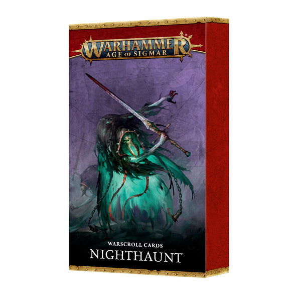 Warscroll Cards: Nighthaunt Nighthaunt Games Workshop 