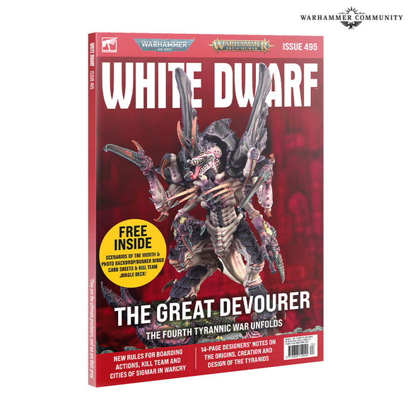 White Dwarf 495 (Dec-23) White Dwarf Games Workshop 