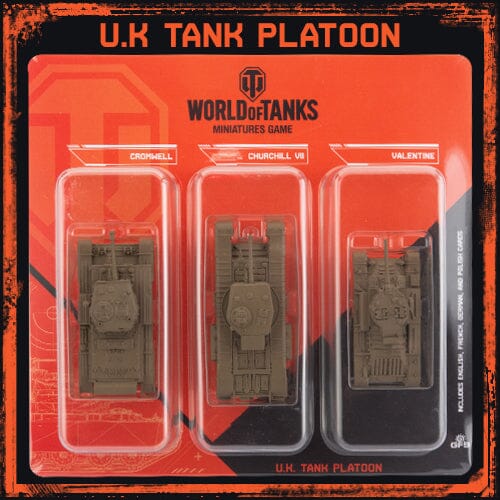World of Tanks: British Tank Platoon (Cromwell, Churchill VII, Valentine) World of Tanks GaleForce Nine 