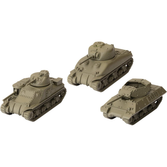 World of Tanks: U.S.A. Tank Platoon (M3 Lee, M4A1 75mm Sherman, M10 Wolverine) World of Tanks GaleForce Nine 