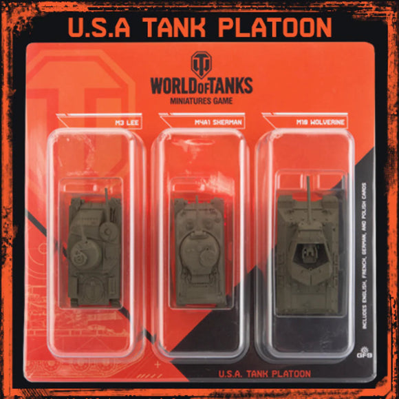 World of Tanks: U.S.A. Tank Platoon (M3 Lee, M4A1 75mm Sherman, M10 Wolverine) World of Tanks GaleForce Nine 