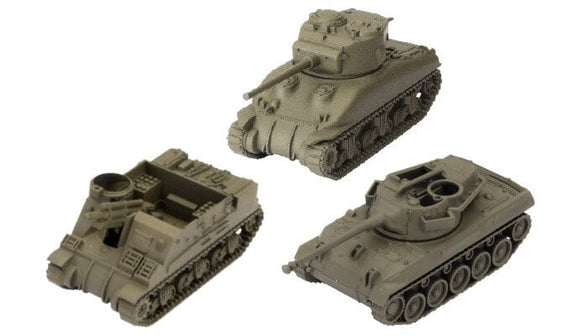 World of Tanks: U.S.A. Tank Platoon (M4A1 Sherman (76mm), M7 Priest, M18 Hellcat) World of Tanks GaleForce Nine 