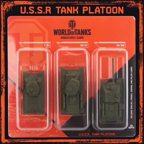 World of Tanks: U.S.S.R. Tank Platoon (T-34, KV-1s, SU-100) World of Tanks GaleForce Nine 