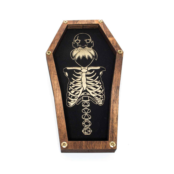 11.5″ x 6.5″ Coffin Dice Tray – Guest Artist Edition: Skargrod the Vengeful Dice Tray C4Lab 