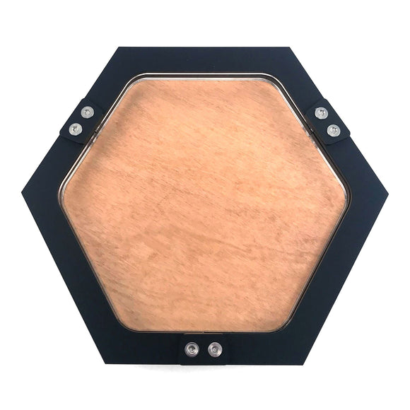 5.5″ x 7″ Hexagon Dice Tray – Classic Dice Tray C4Lab 