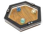 5.5″ x 7″ Hexagon Dice Tray – Classic Dice Tray C4Lab 