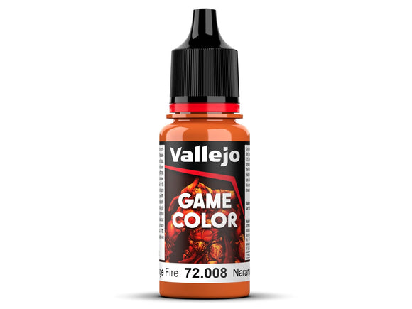 72008 New Game Color: Orange Fire New Game Color Vallejo 