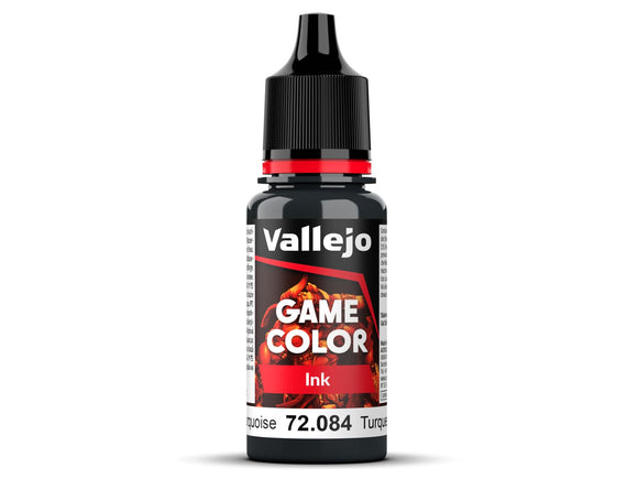 72084 New Game Color: Dark Turquoise Ink New Game Color Vallejo 