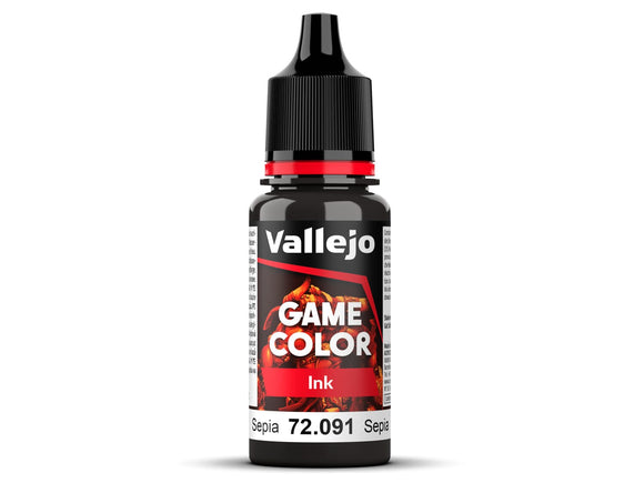 72091 New Game Color: Sepia Ink New Game Color Vallejo 