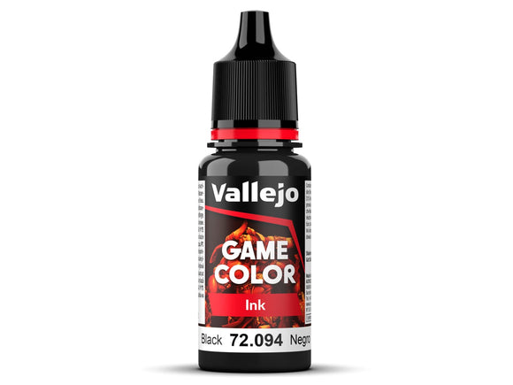 72094 New Game Color: Black Ink New Game Color Vallejo 