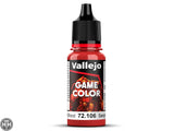 72106 New Game Color: Scarlet Blood New Game Color Vallejo