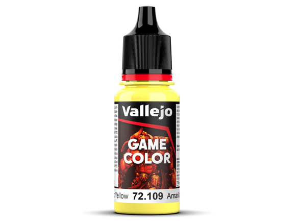 72109 New Game Color: Toxic Yellow New Game Color Vallejo 