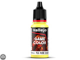 72109 New Game Color: Toxic Yellow New Game Color Vallejo