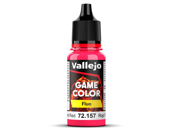 72157 New Game Color: Fluorescent Red New Game Color Vallejo 