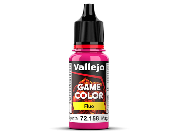 72158 New Game Color: Fluorescent Magenta New Game Color Vallejo 
