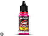72158 New Game Color: Fluorescent Magenta New Game Color Vallejo