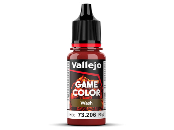 73206 New Game Color: Red Wash New Game Color Vallejo 