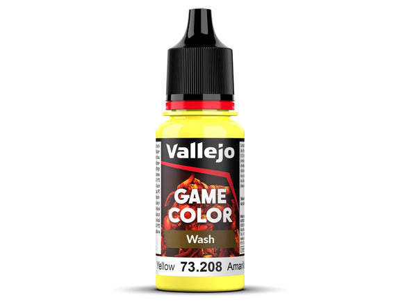 73208 New Game Color: Yellow Wash New Game Color Vallejo 