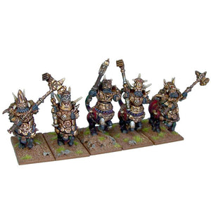 Abyssal Dwarf Half Breed Cavalry Kings of War Mantic Games  (5026526363785)
