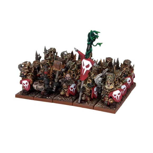 Abyssal Dwarf Immortal Guard Regiment Kings of War Mantic Games  (5026526265481)
