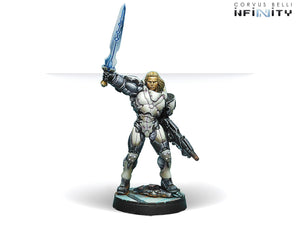 Achilles V2 (Hoplite Armor) (Multi Rifle, Ccw) Infinity Corvus Belli 