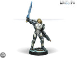 Achilles V2 (Hoplite Armor) (Multi Rifle, Ccw) Infinity Corvus Belli