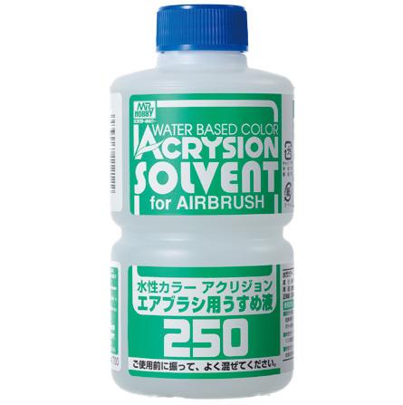 Acrysion Airbrush Thinner 250ML Airbrush - Auxiliary MrHobby 