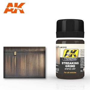 Ak-012 Streaking Grime General Weathering AK Interactive 