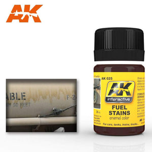 Ak-025 Fuel Stains Weathering AK Interactive 