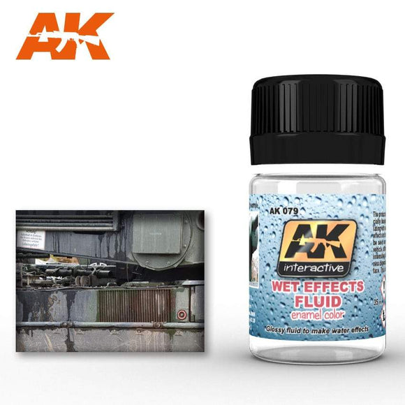 Ak-079 Wet Effects Fluid Weathering AK Interactive 