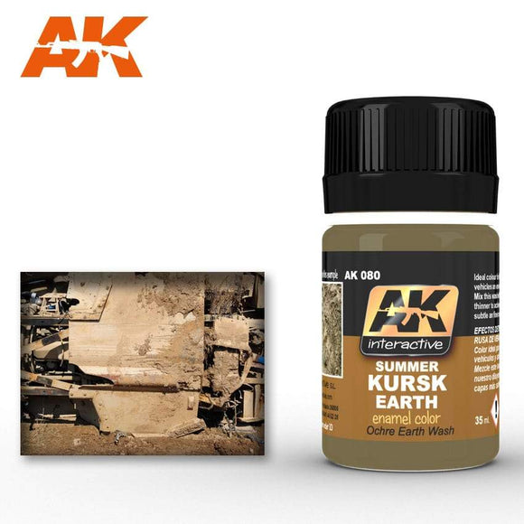 Ak-080 Summer Kursk Earth Effects Weathering AK Interactive 