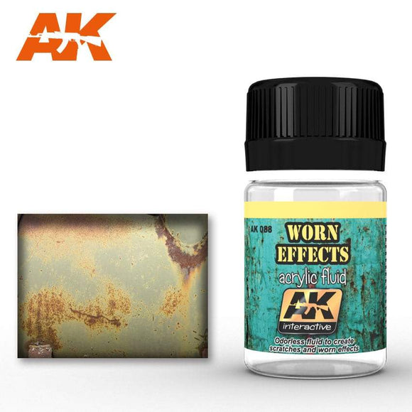 Ak-088 Chipping Effects Acrylic Fluid Weathering AK Interactive 