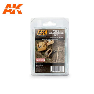 Ak-260 Wood Weathering Set AK Paint Sets AK Interactive 