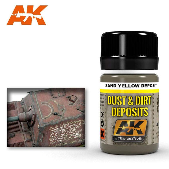 Ak-4061 Sand Yellow Deposit Weathering AK Interactive 