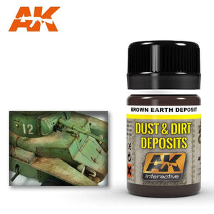 Ak-4063 Brown Earth Deposit Weathering AK Interactive 