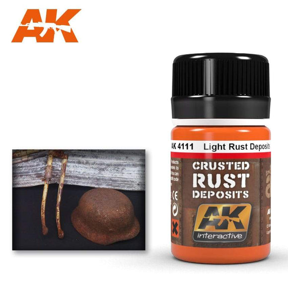 Ak-4111 Light Rust Deposit Weathering AK Interactive 