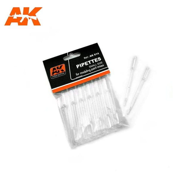 AK-614 PIPETTES SMALL SIZE (12 units) Generic AK Interactive