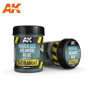 AK-8003 Water Gel Atlantic Blue - 250Ml (Acrylic) Diorama effects AK Interactive 