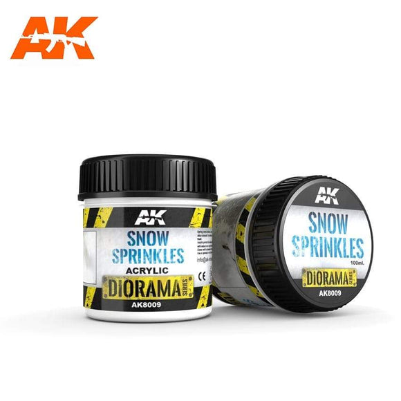 AK-8009 Snow Sprinkles - 100Ml (Acrylic) Diorama effects AK Interactive 
