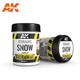 AK-8011 Terrains Snow - 250Ml (Acrylic) Diorama effects AK Interactive 