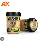 AK-8022 Terrains Sandy Desert - 250Ml (Acrylic) Diorama effects AK Interactive 