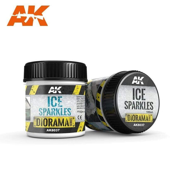 AK-8037 Ice Sparkles - 100Ml Diorama effects AK Interactive 