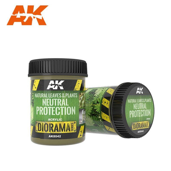AK-8042 Leaves And Plants Neutral Protection - 250Ml Diorama effects AK Interactive 