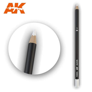 AK10004 Watercolor Pencil White Weathering Pencil Mworkshop 