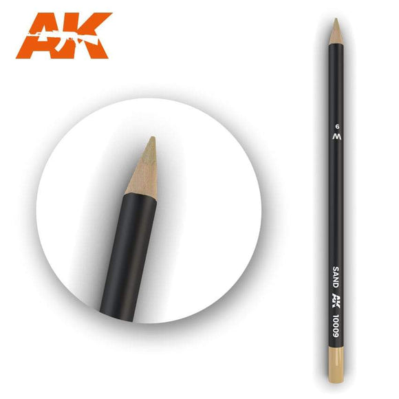 AK10009 Watercolor Pencil Sand Weathering Pencil Mworkshop 