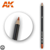 AK10011 Watercolor Pencil Light Rust Weathering Pencil Mworkshop