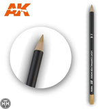 AK10016 Watercolor Pencil Light Chipping for wood Weathering Pencil Mworkshop