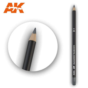 AK10018 Watercolor Pencil Gun Metal (Graphite) Weathering Pencil Mworkshop 