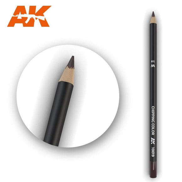 AK10019 Watercolor Pencil Chipping Color Weathering Pencil Mworkshop 